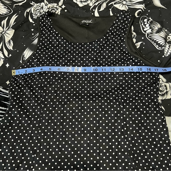 Retro Polka Dot Shift Dress, Small - Picture 9 of 11
